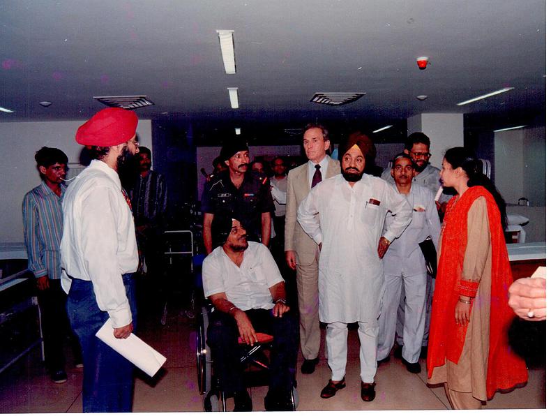 Inauguration Of Hospital In New Delhi